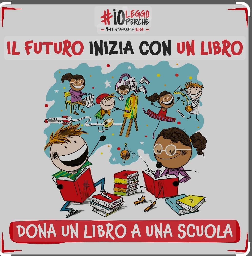 #IOLEGGOPERCHÈ,  Istituto comprensivo Ariosto 1 presente!