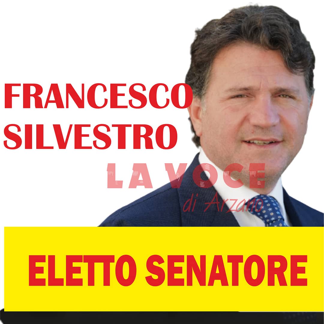 Ufficiale. L’arzanese Francesco Silvestro eletto Senatore della Repubblica Italiana