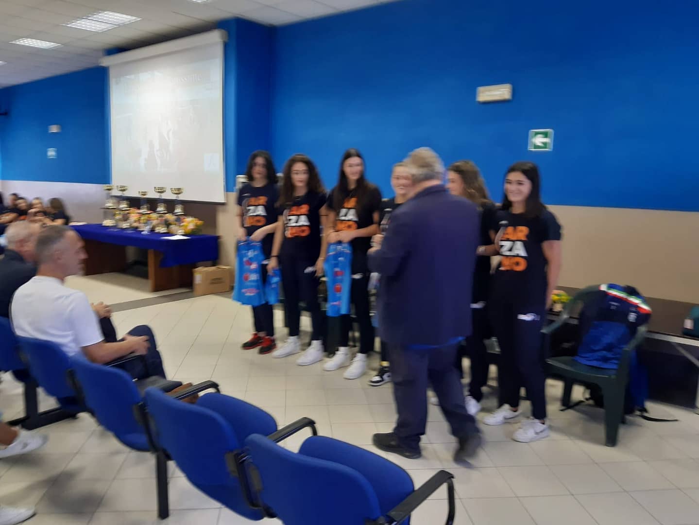 Presentazione della Lu. Vo. Arzano volley