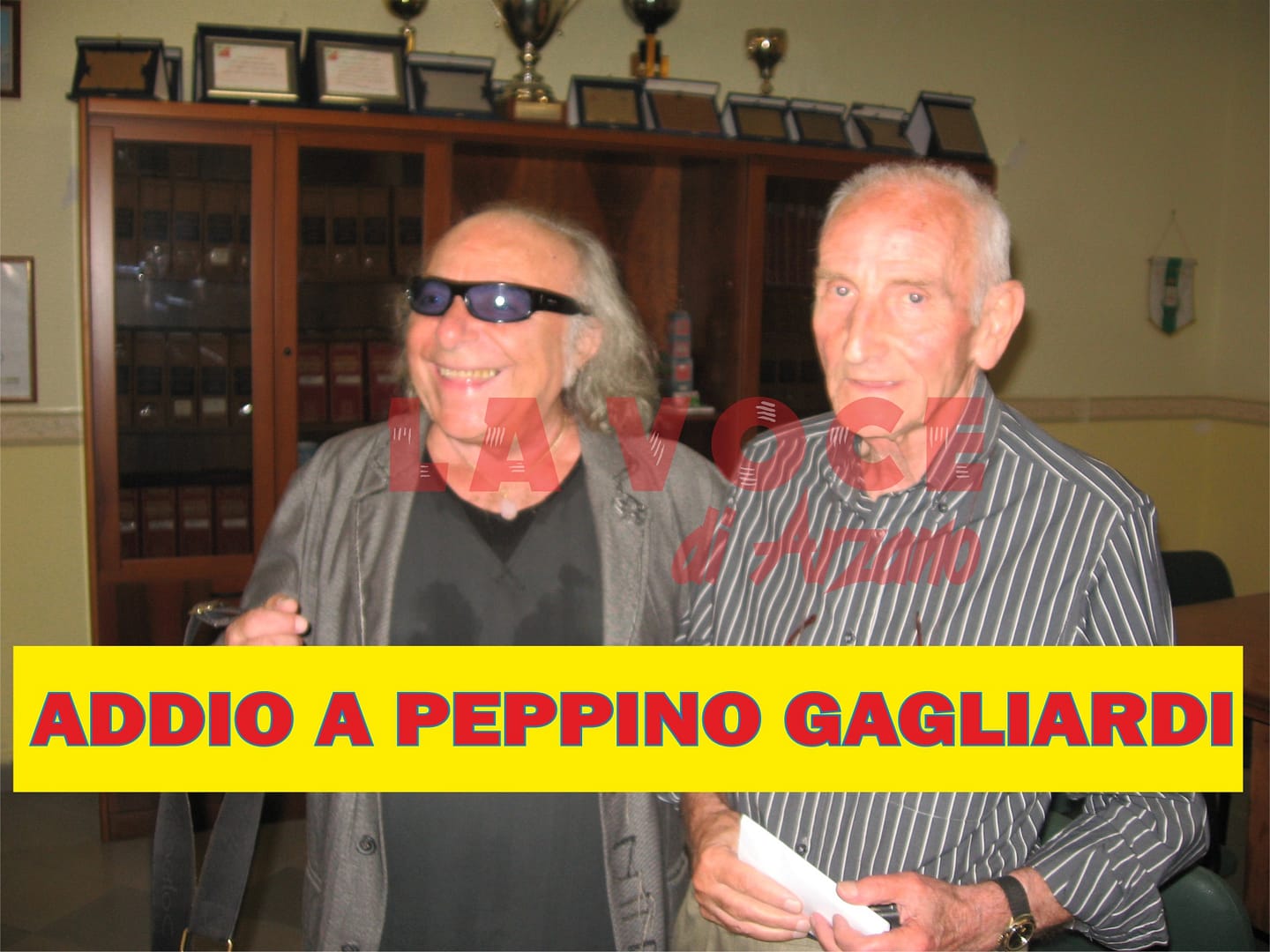 Addio a Peppino Gagliardi, cittadino onorario di Arzano