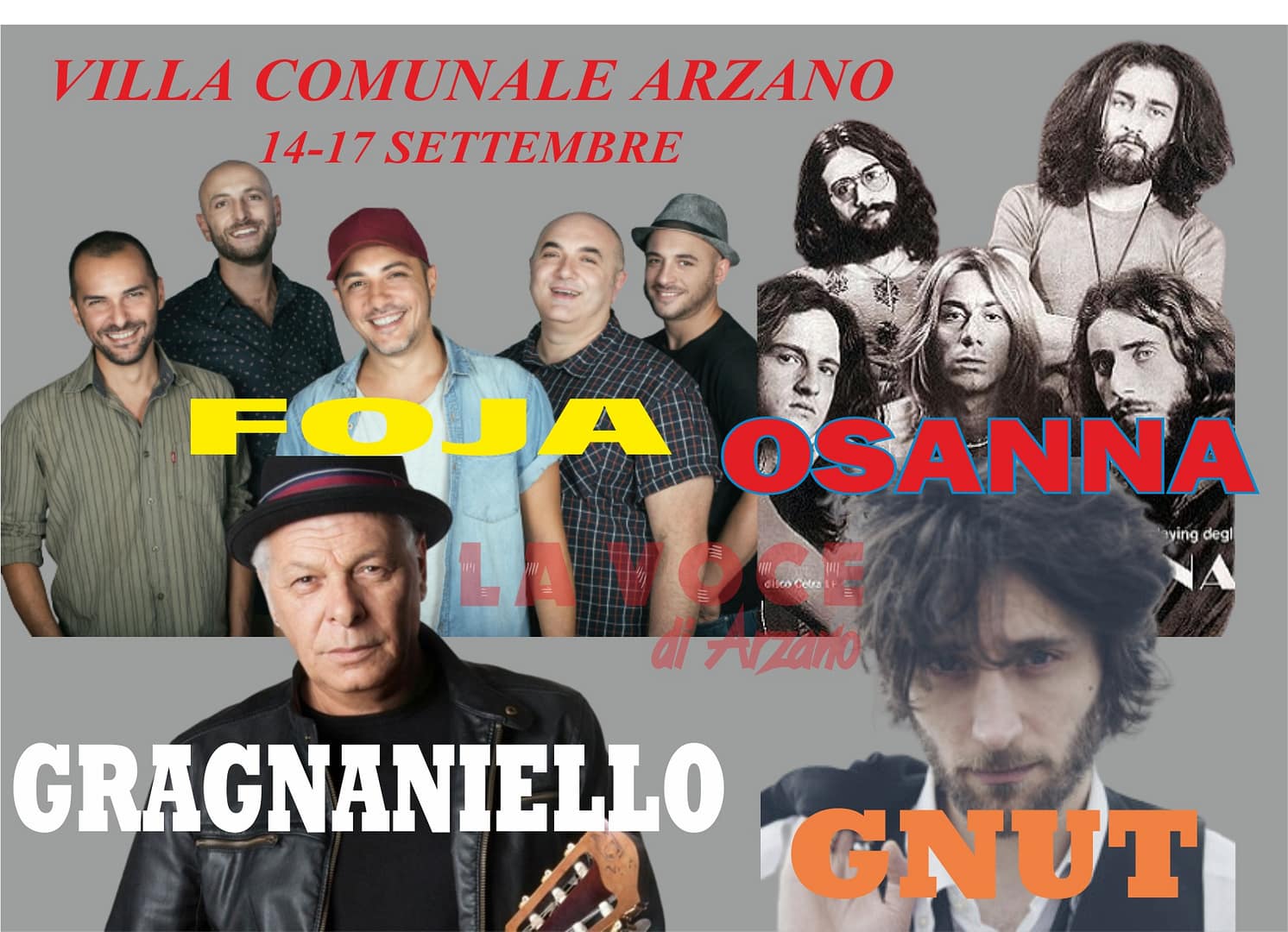 “MusichiAMO” a settembre quattro concerti nella villa comunale