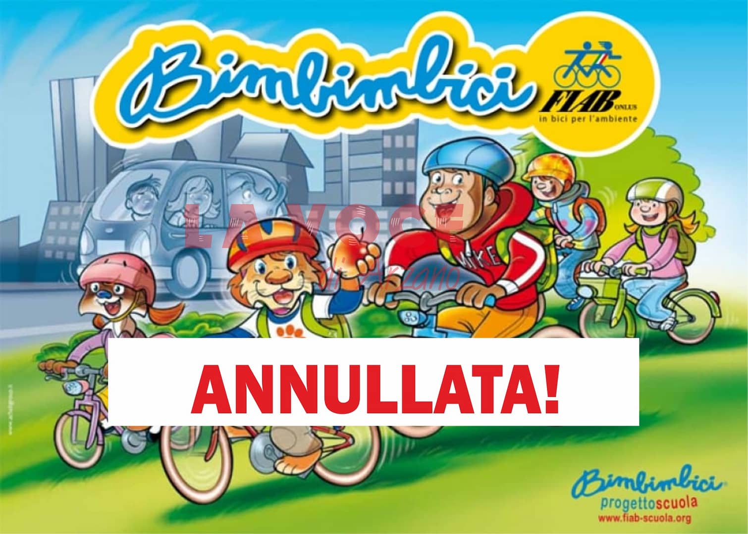 Delusione “Bimbimbici”, doveva svolgersi il 18 settembre