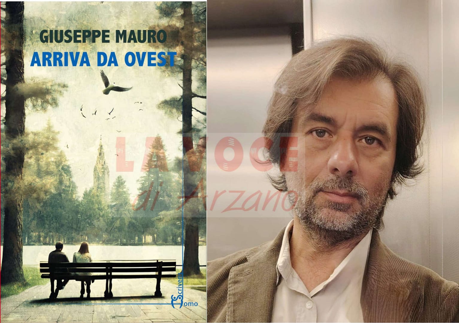 “Arriva da ovest” il nuovo libro di Giuseppe Mauro