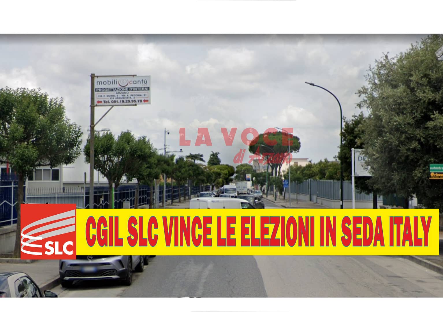 La Slc Cgil vince le elezioni Rsu in Seda Italy