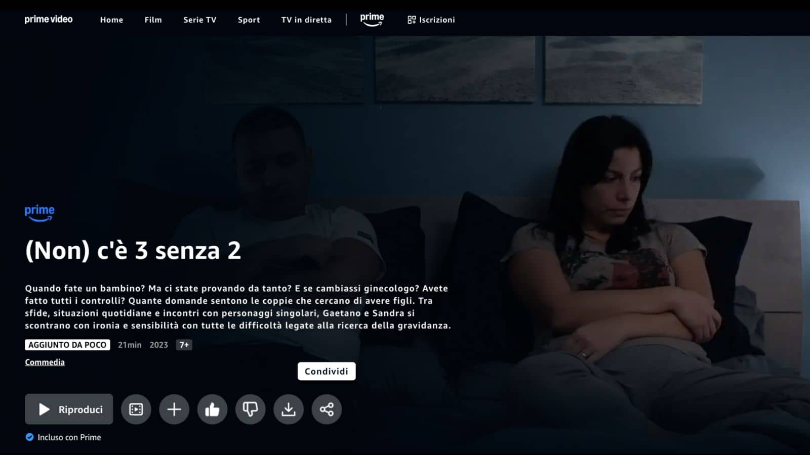 “(Non) c’è 3 senza 2” approda su Prime Video