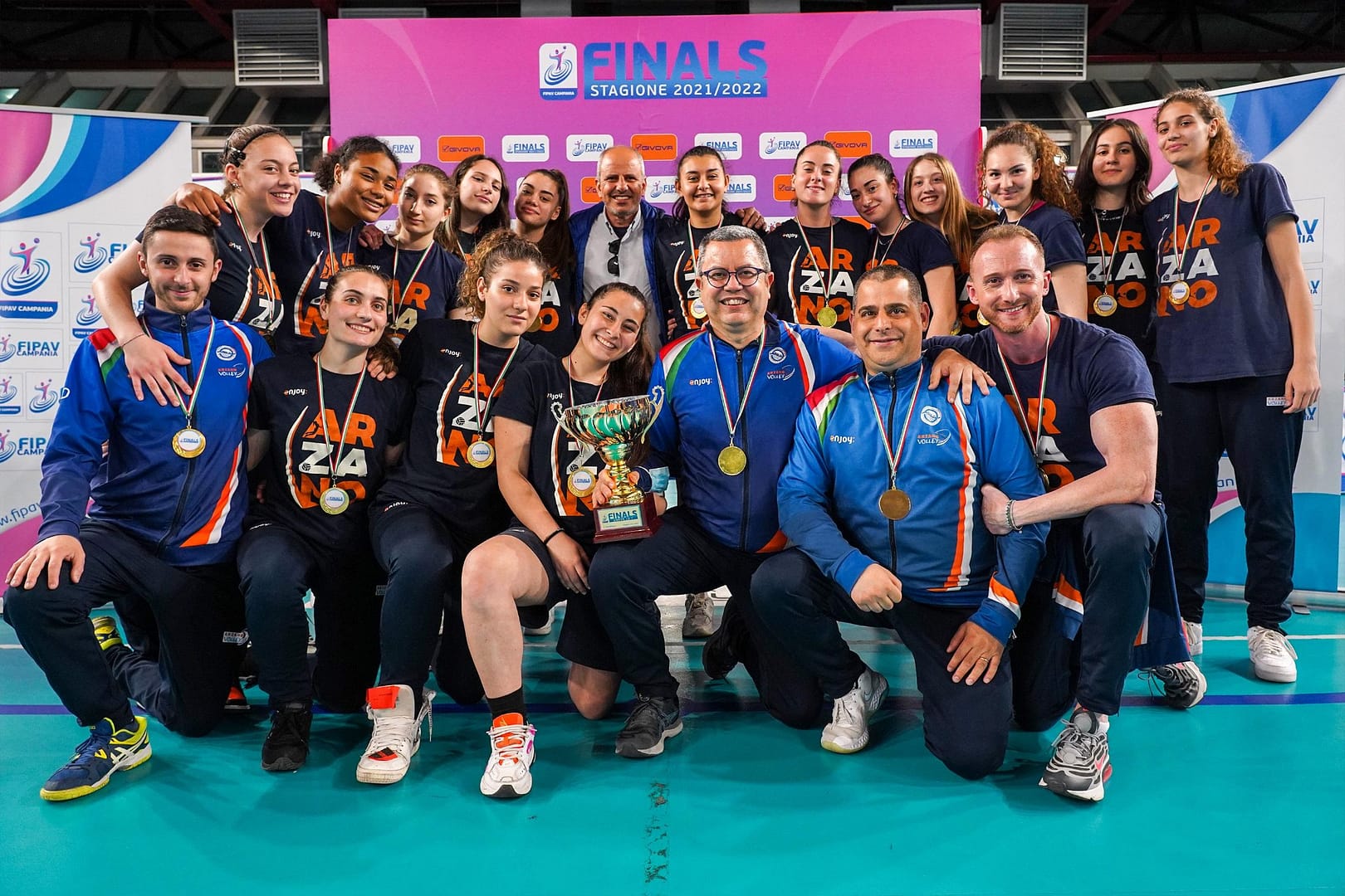 Volley, Lu. Vo. Barattoli Arzano Campione Regionale Under 18