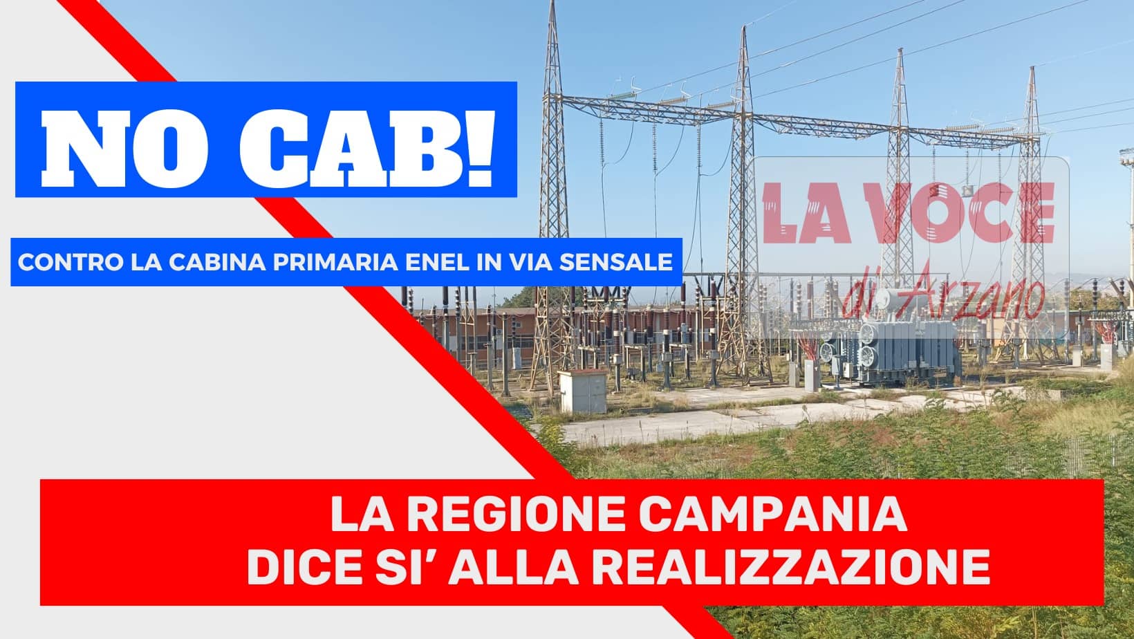 La Regione Campania autorizza la costruzione della cabina primaria