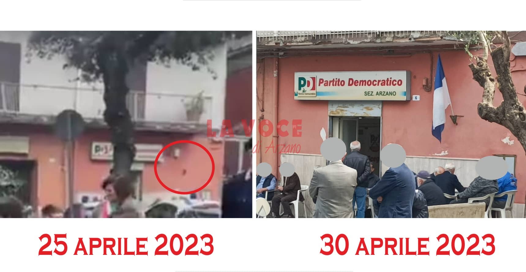 Partito Democratico, “dimentica” il 25 aprile, non porta bene al Napoli