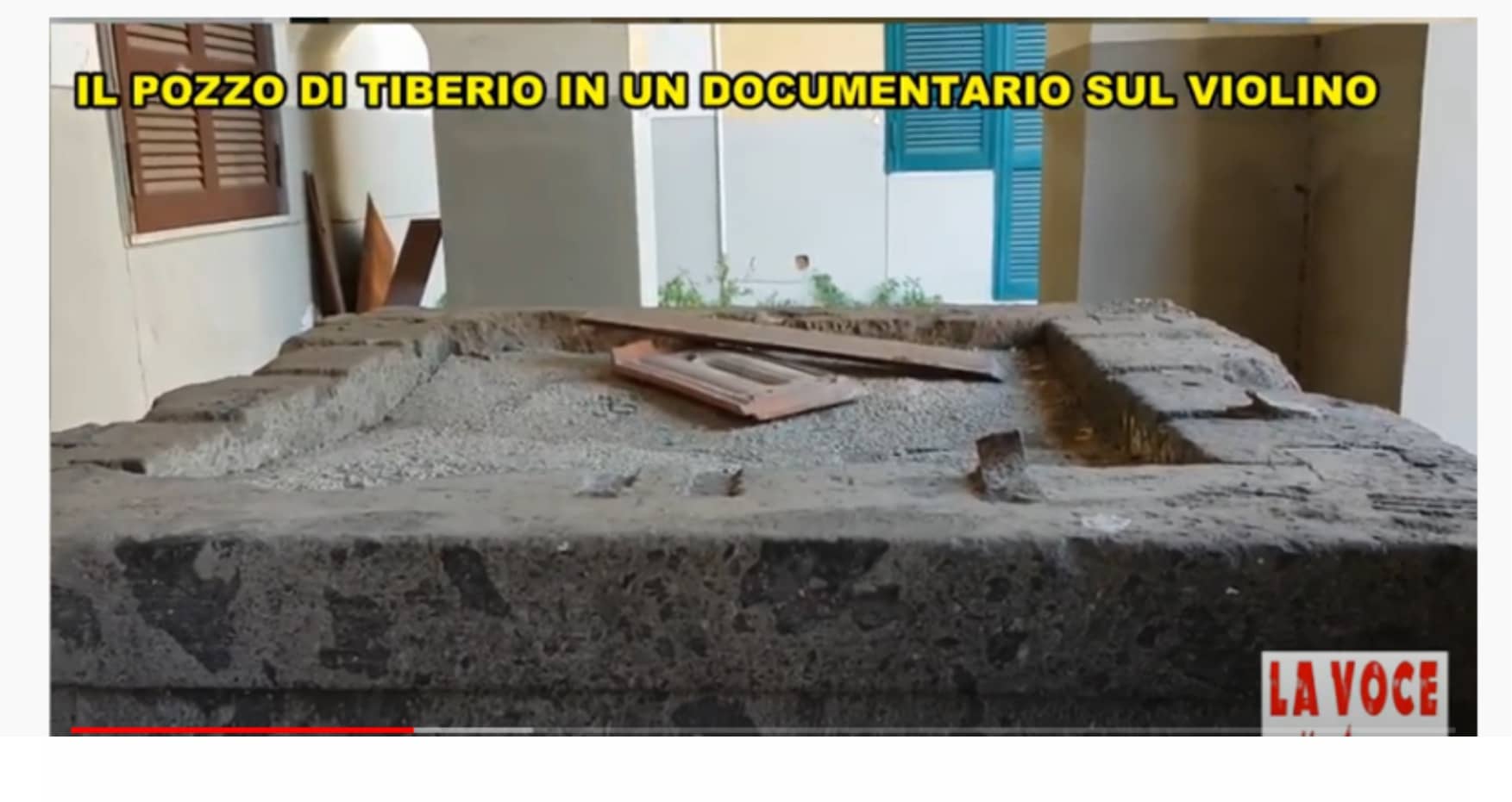 Il pozzo di Vincenzo Tiberio in un documentario sul mandolino