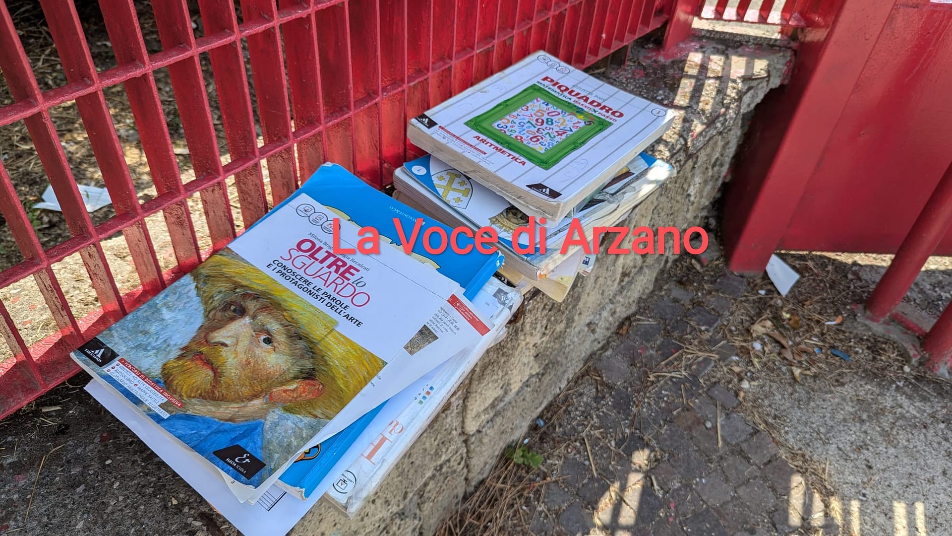 Ancora un abbandono di libri