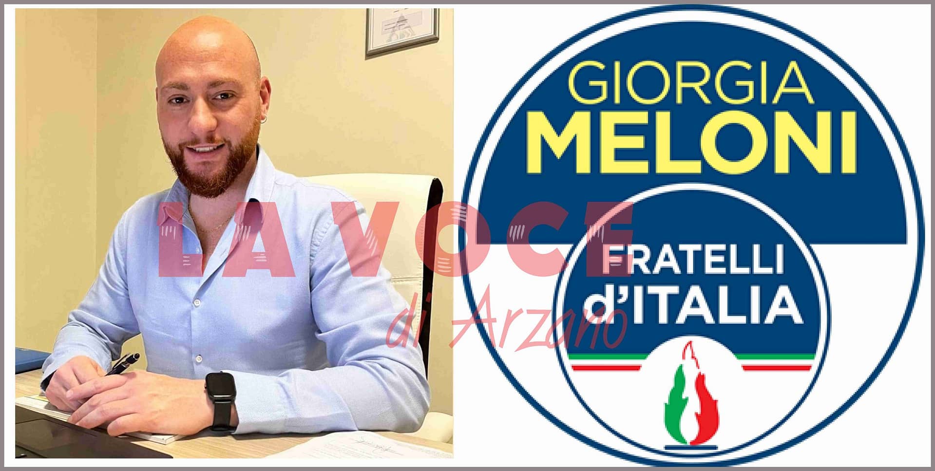 Il consigliere comunale Rega aderisce a Fratelli d’Italia