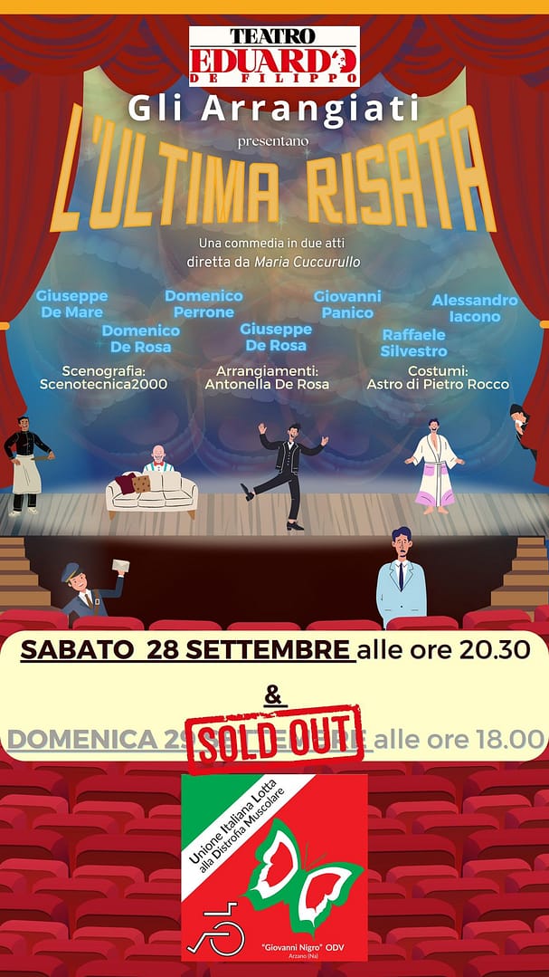 “L’ultima risata”, arriva il primo Sold Out. Due serate di divertimento e solidarietà