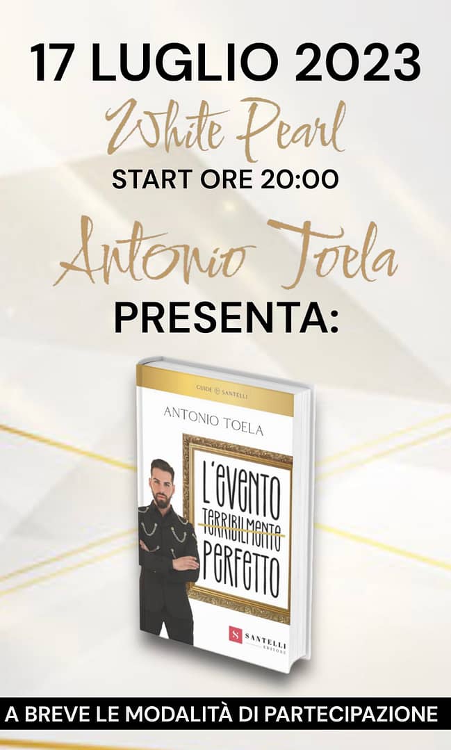 “Evento terribilmente perfetto” il libro di Antonio Piscopo (Toela)