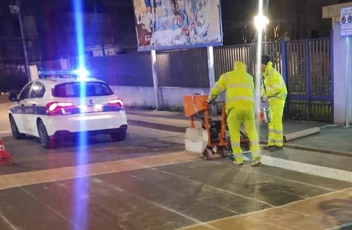 Sicurezza stradale, si parte con la segnaletica orizzontale
