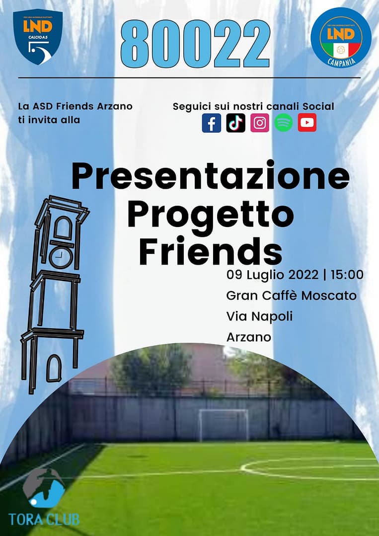 Calcio a 5, riparte il cammino della Friends Arzano