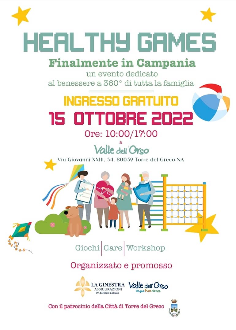 “Healthy games” un evento organizzato da un arzanese