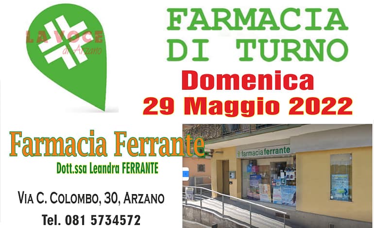 La farmacia di turno oggi