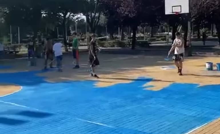 Weekend in villa comunale con il torneo di basket Enjoy3x
