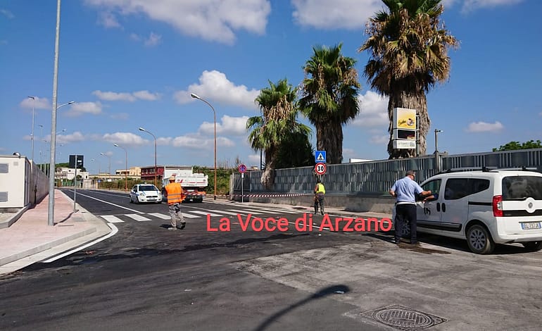 Riaperta via D’Auria- Via Atellana