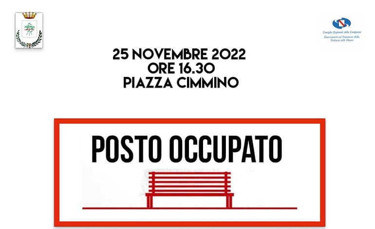Giornata Internazionale contro la violenza sulle donne, manifestazione in piazza Cimmino, venerdì 25 alle ore 16.30