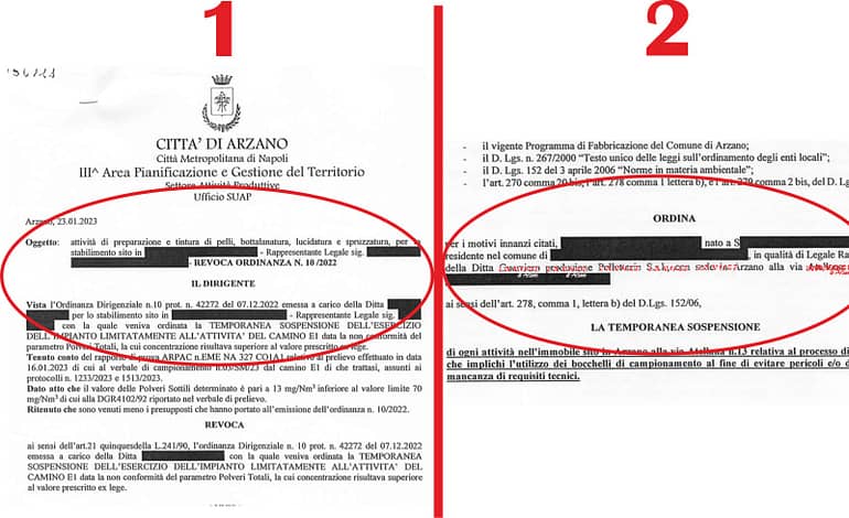 Nuova veste grafica del sito del Comune di Arzano. Soliti problemi di privacy