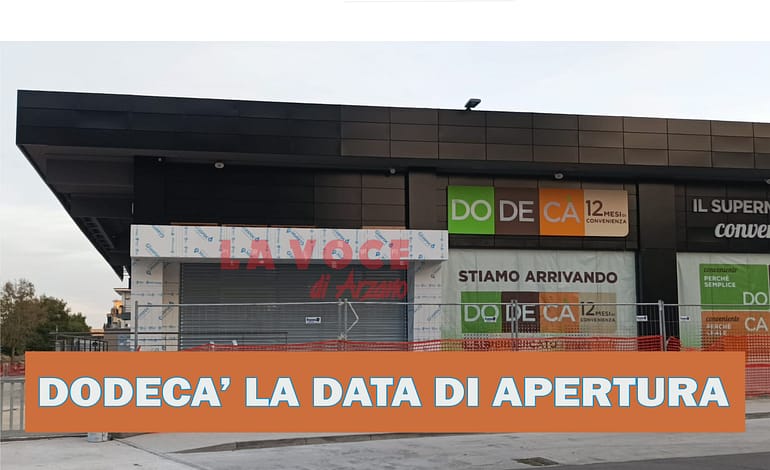 DODECA’ in via Sette Re, c’è la data di apertura