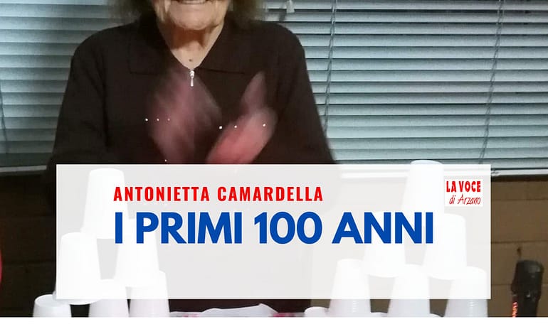 Antonietta Camardella compie 100 anni