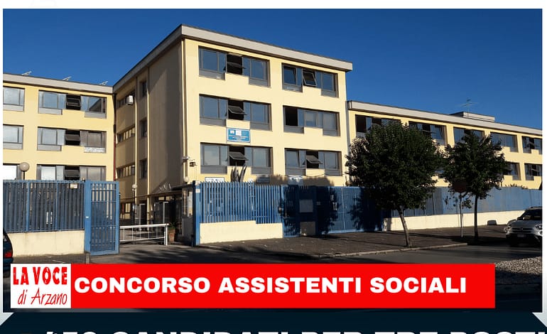 Tre posti di assistente sociale, domani la preselezione all’IIS “Don Geremia Piscopo”