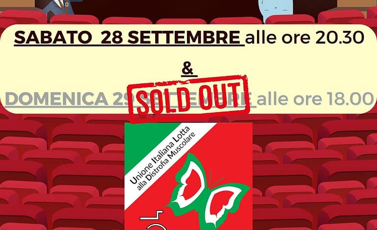 “L’ultima risata”, arriva il primo Sold Out. Due serate di divertimento e solidarietà
