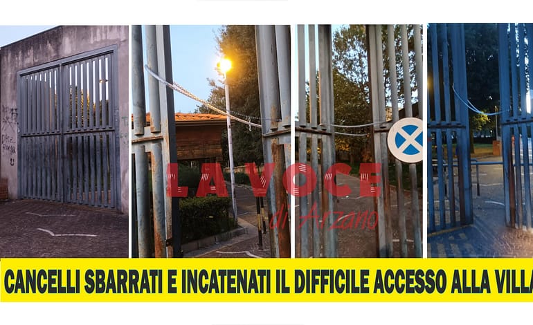 Si spengono le luci del palcoscenico e la villa comunale è sempre meno sicura