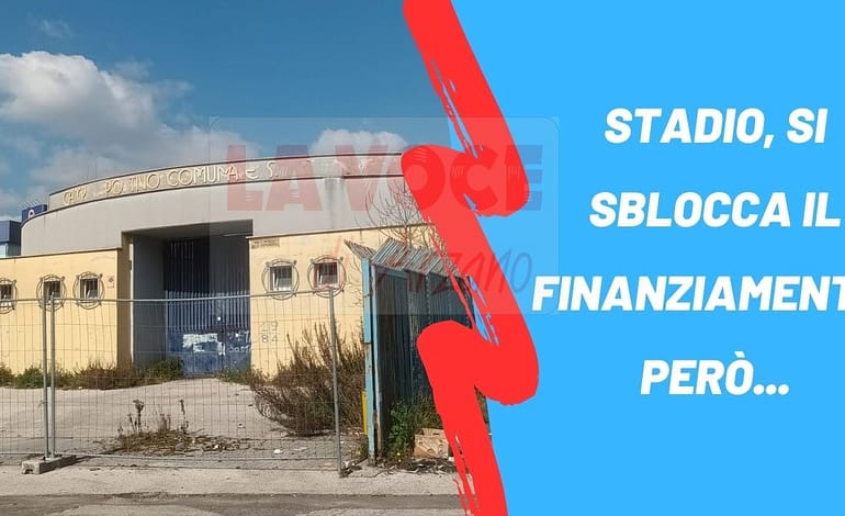 Stadio “Sabatino De Rosa” si sblocca il finanziamento, con una rinuncia