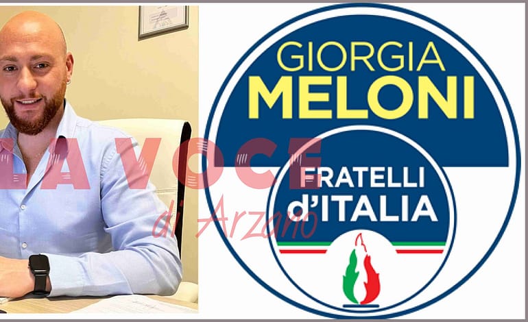 Il consigliere comunale Rega aderisce a Fratelli d’Italia