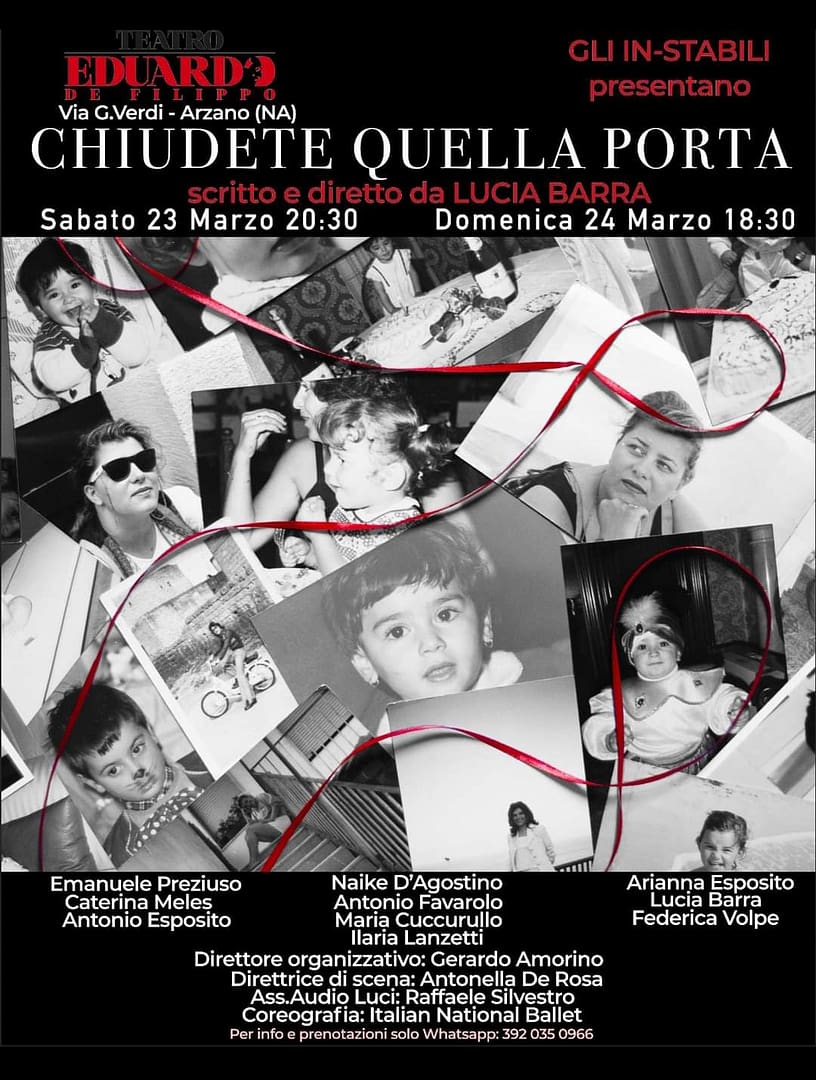 “Chiudete quella porta” al Teatro Eduardo