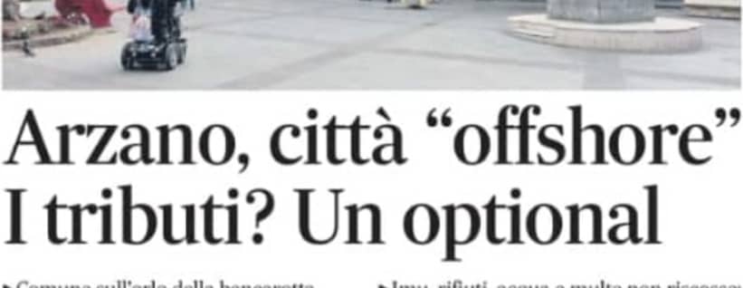 Il Mattino: Il paradiso degli evasori